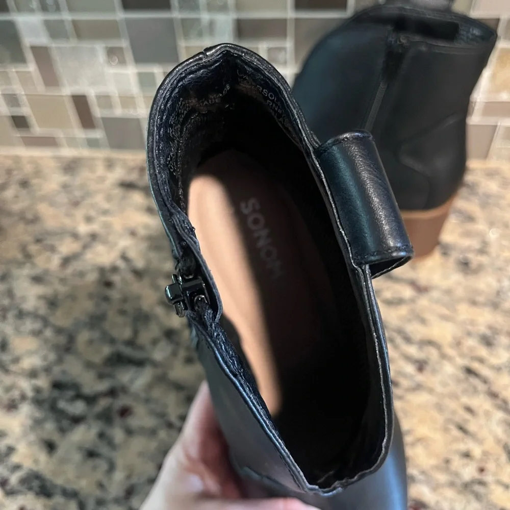 Black Ankle Boots - Picture 4 of 7
